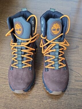 Timberland Edge Dark Brown Nubuck Waterproof Boots